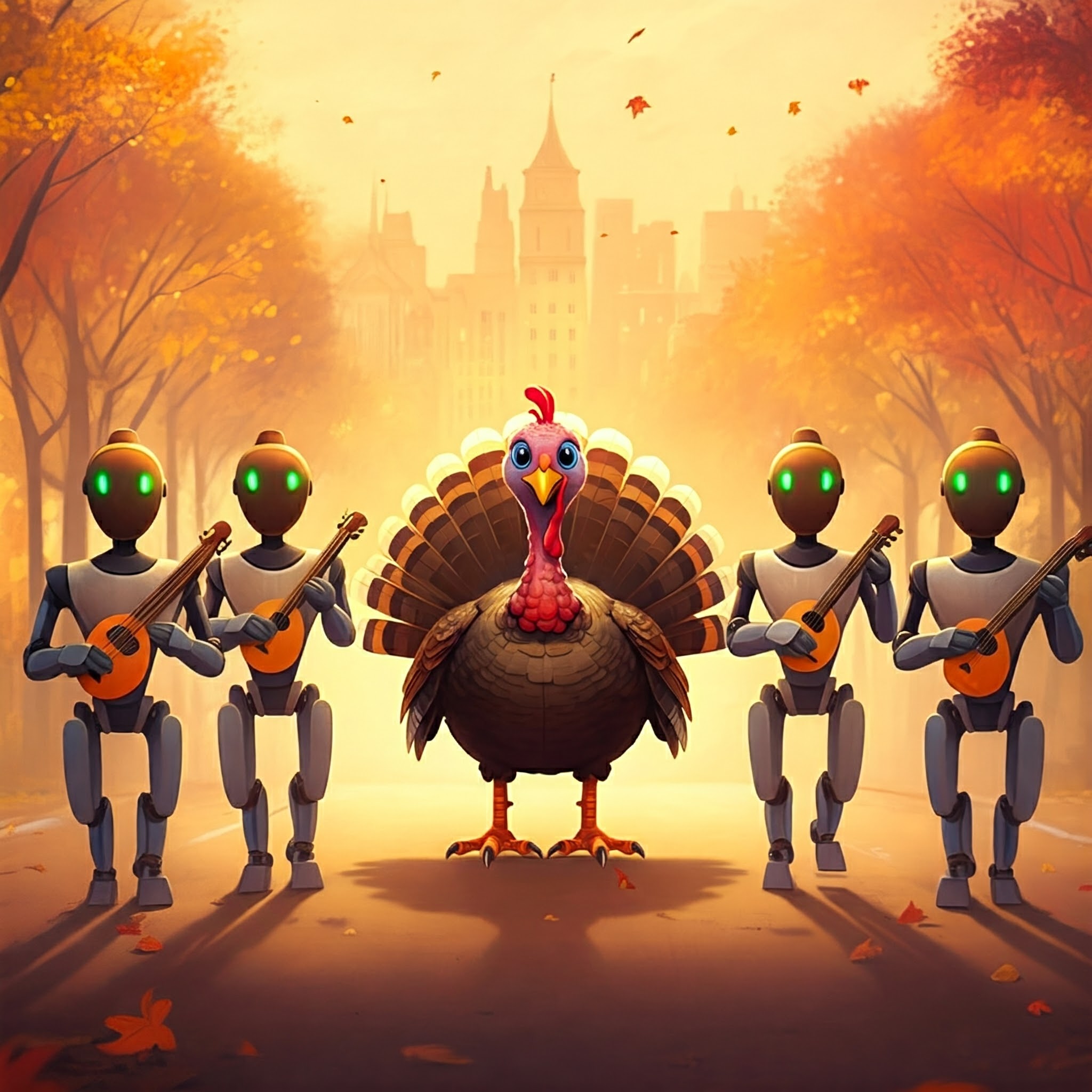 Gobble ’til You Bot – Thanksgiving, Robot-Style